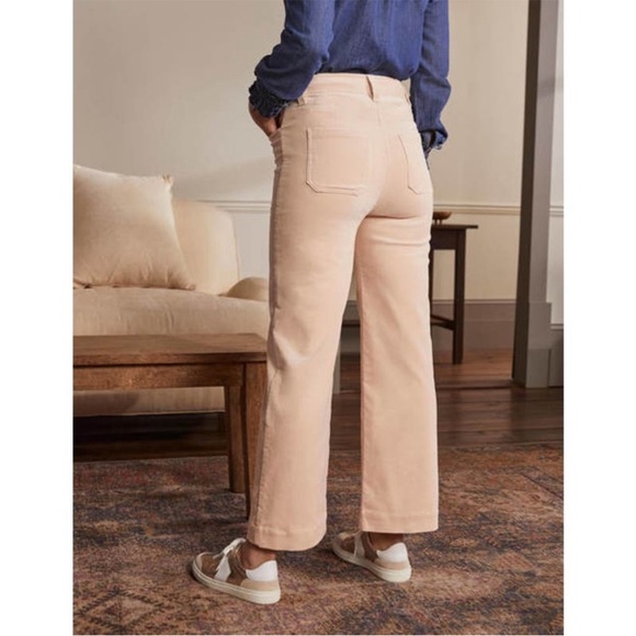 Boden Cavendish Corduroy Wide Leg Trousers - Picture 13 of 13